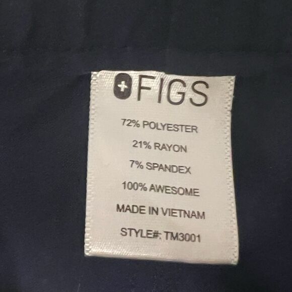 Figs Technical Collection SM Blue Scrub Pants - Picture 8 of 10